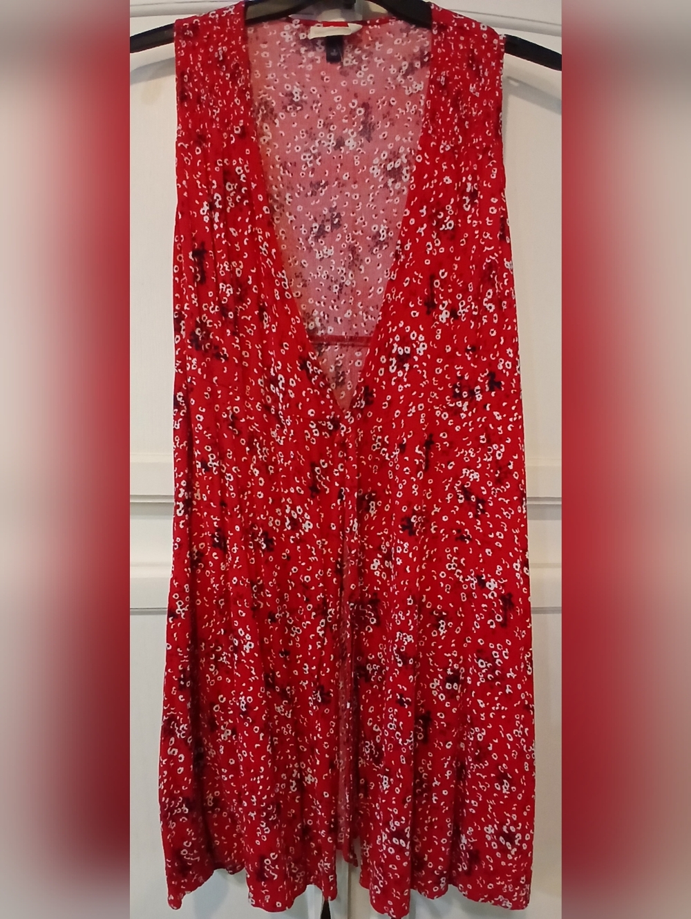 NWOT - Universal Thread Sleeveless, Floral Wrap Dress Size S - Picture 1 of 3
